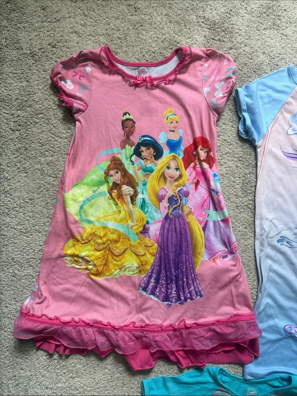 Kids Pajamas - Nightgowns and Short Sleeve / Shorts - Size 7/8